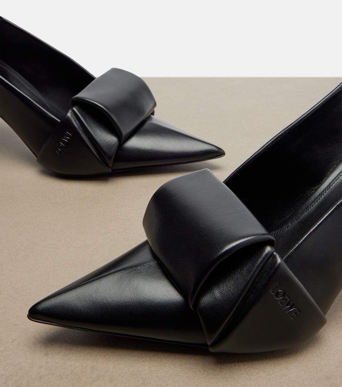 Mules Origami aus Leder | Loewe