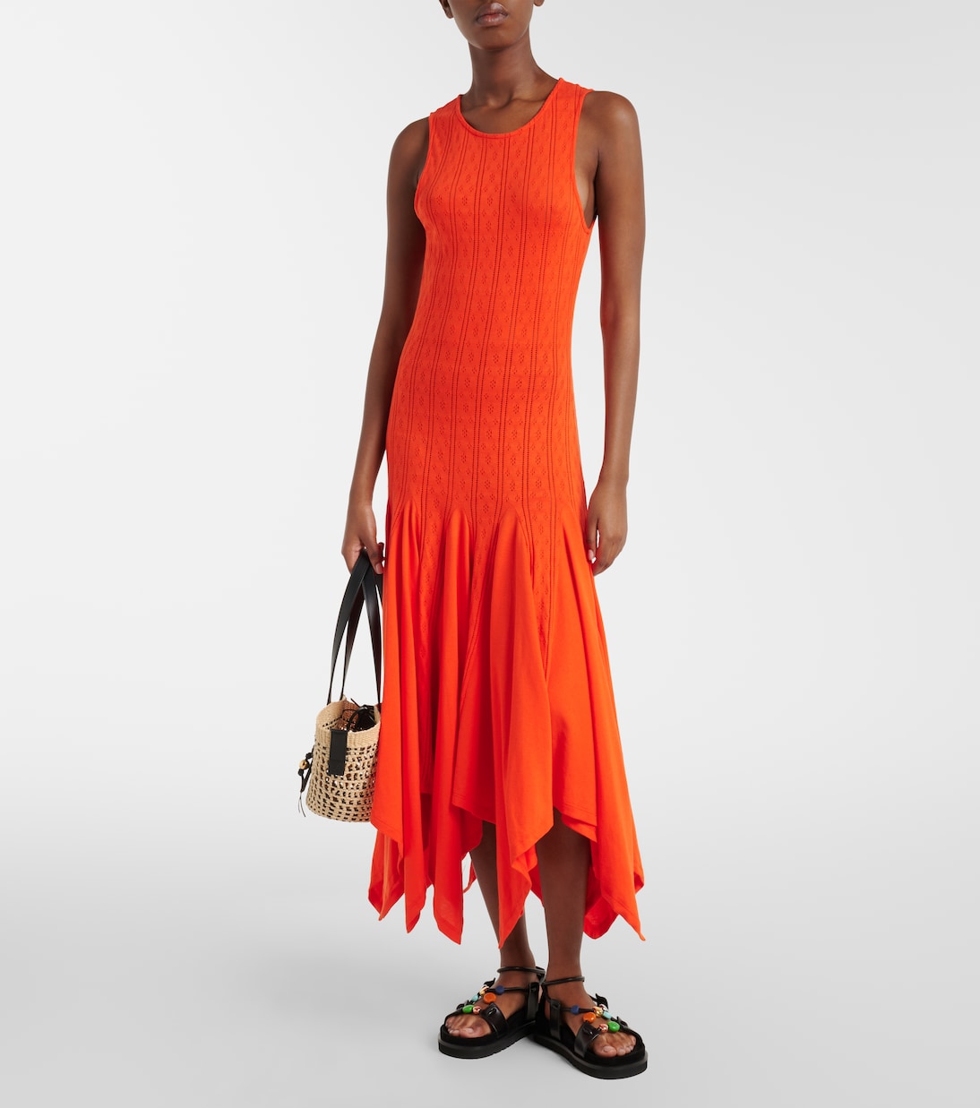 Paula's Ibiza Maxikleid aus Baumwoll-Jersey | Loewe