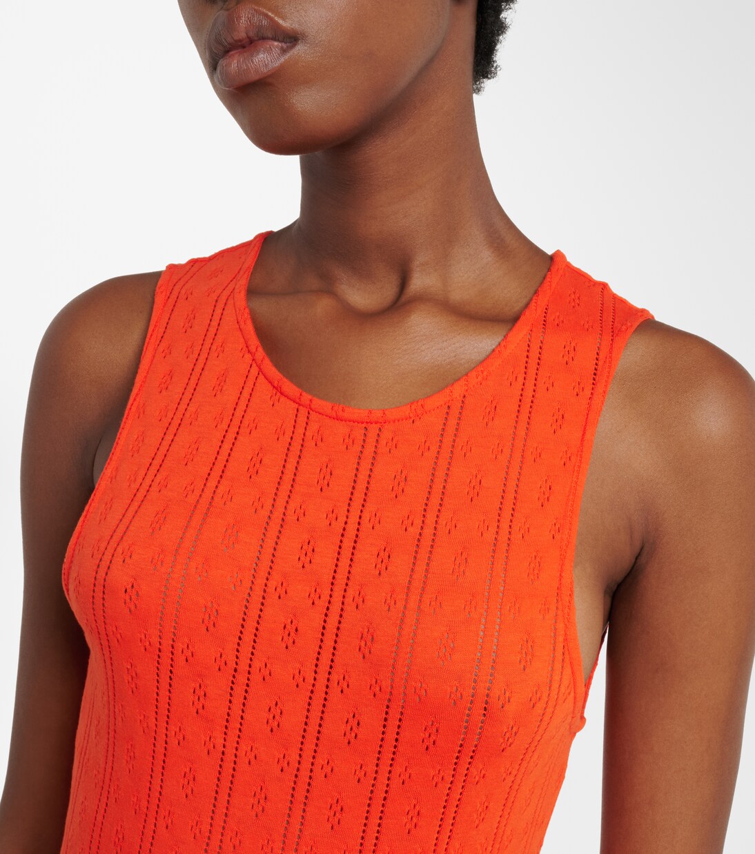 Paula's Ibiza vestido largo en jersey de algodón | Loewe