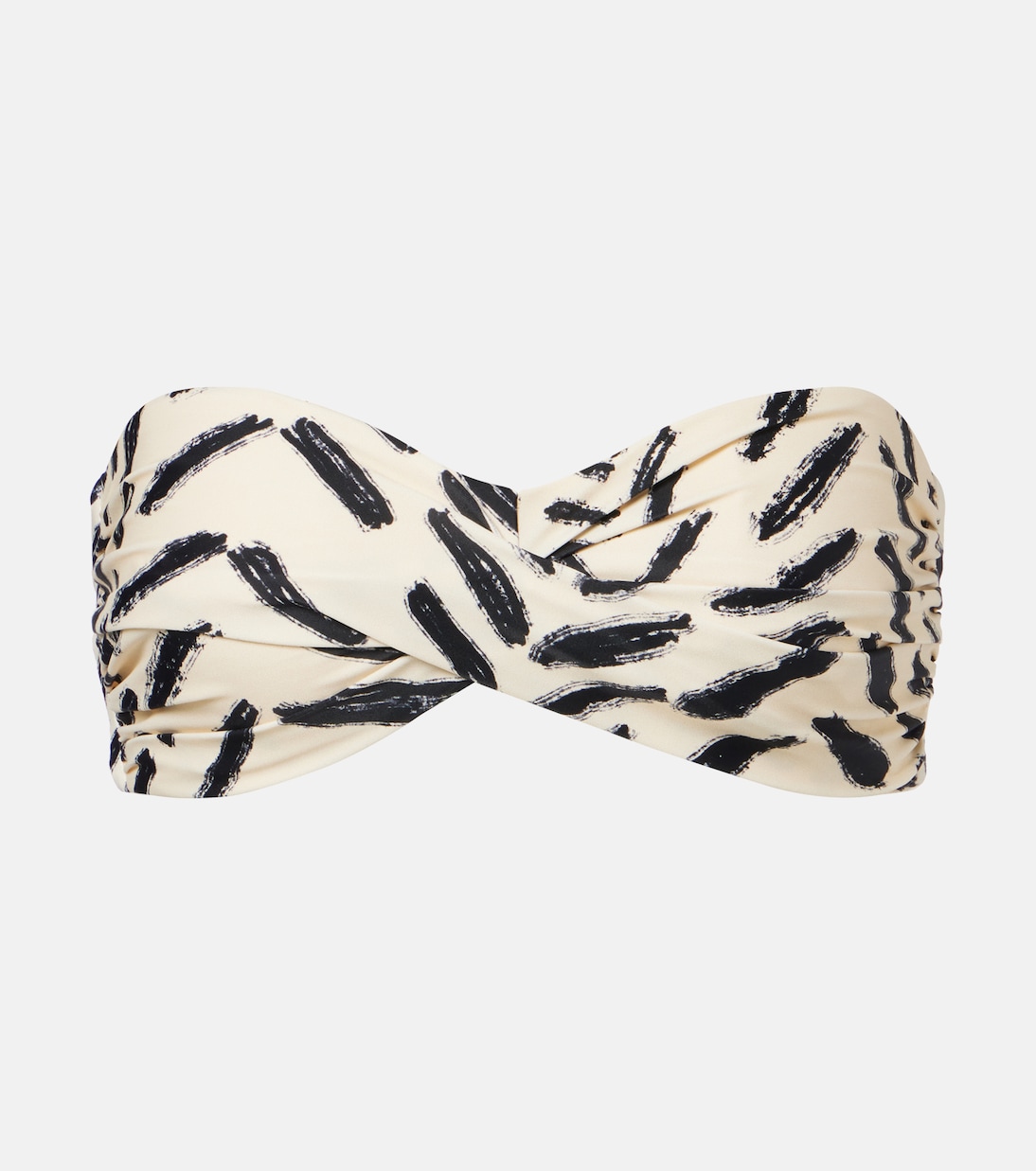 Top bikini a fascia con stampa | Johanna Ortiz