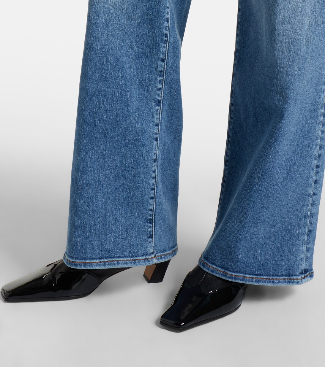 Weite Hose Le Slim Palazzo Long | Frame