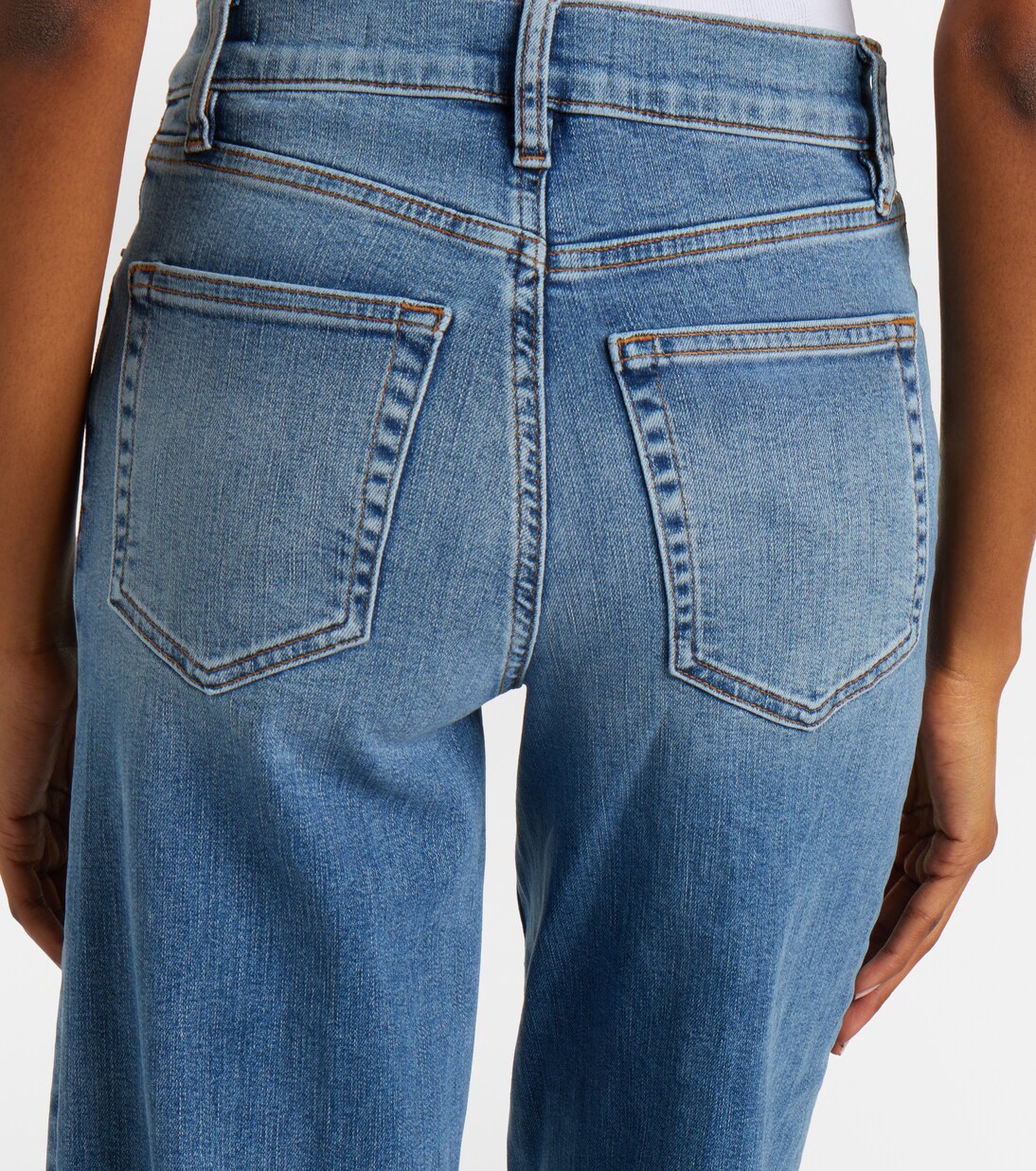 Weite Hose Le Slim Palazzo Long | Frame