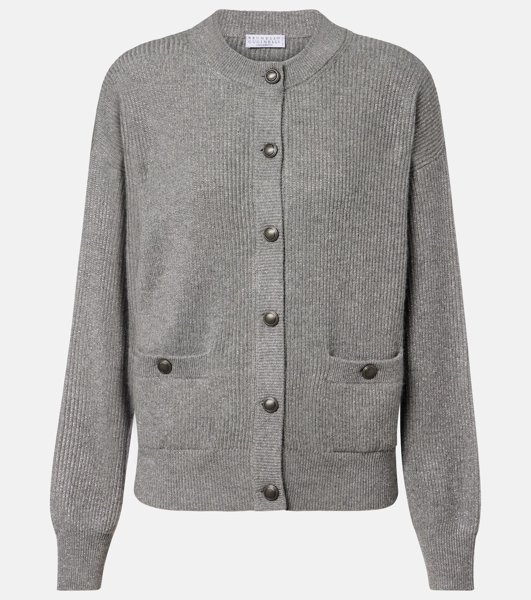 Cardigan aus Lamé | Brunello Cucinelli