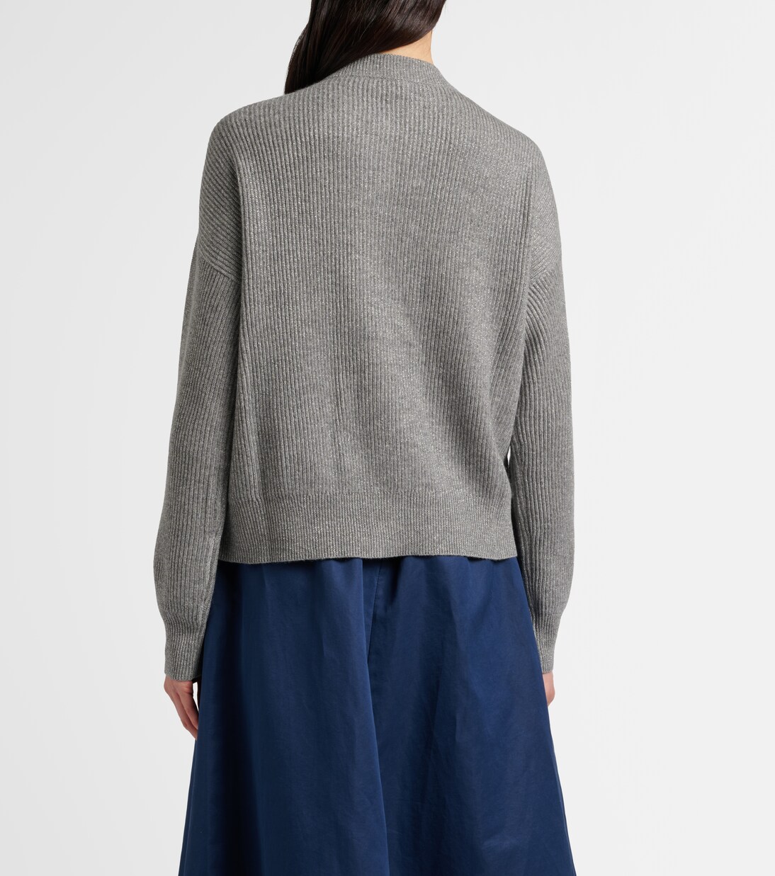 Cardigan aus Lamé | Brunello Cucinelli