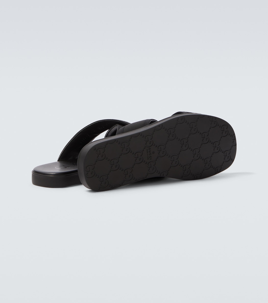 Logo jacquard sandals | Gucci