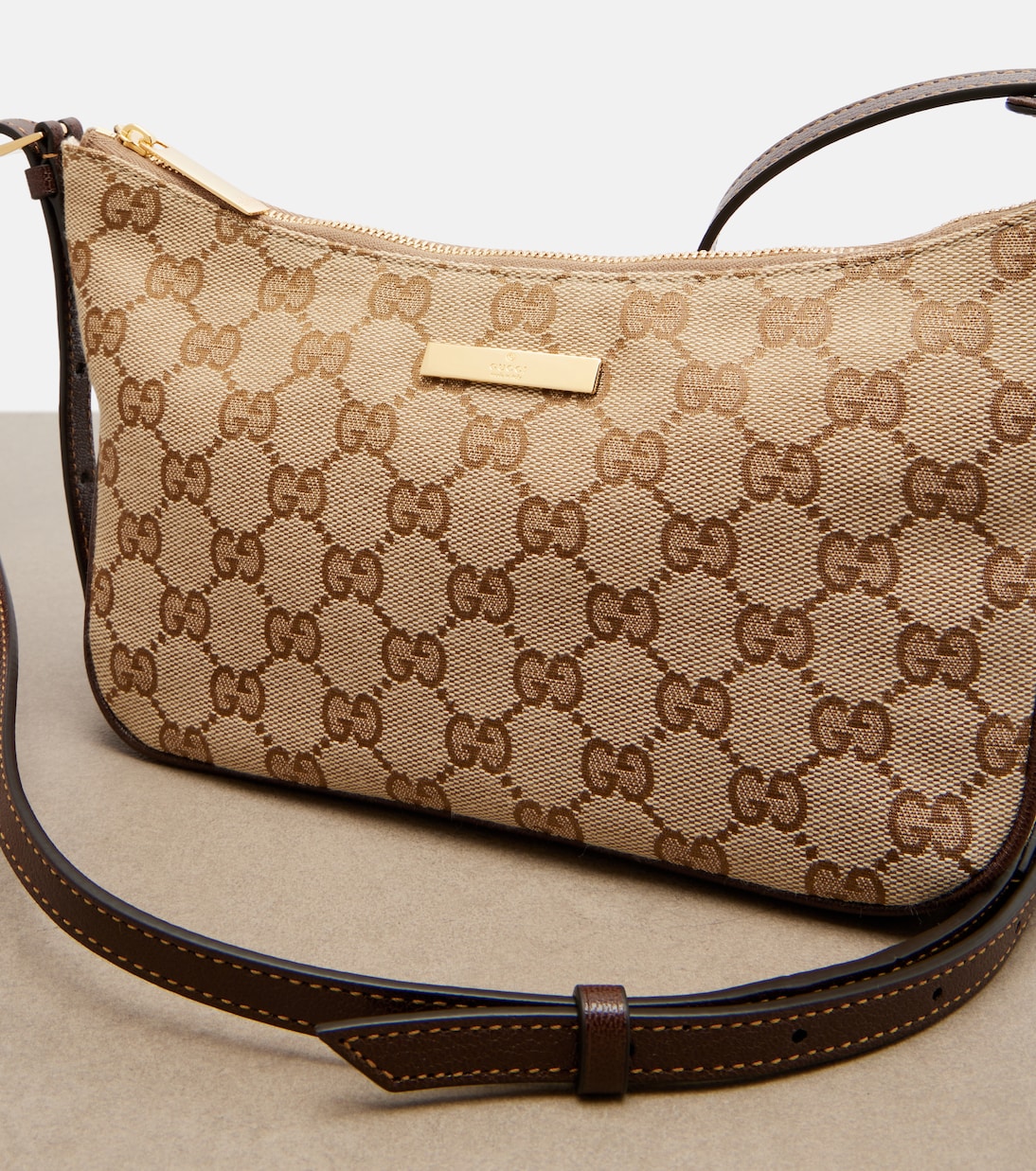 Lady Lunetta Small GG canvas shoulder bag | Gucci