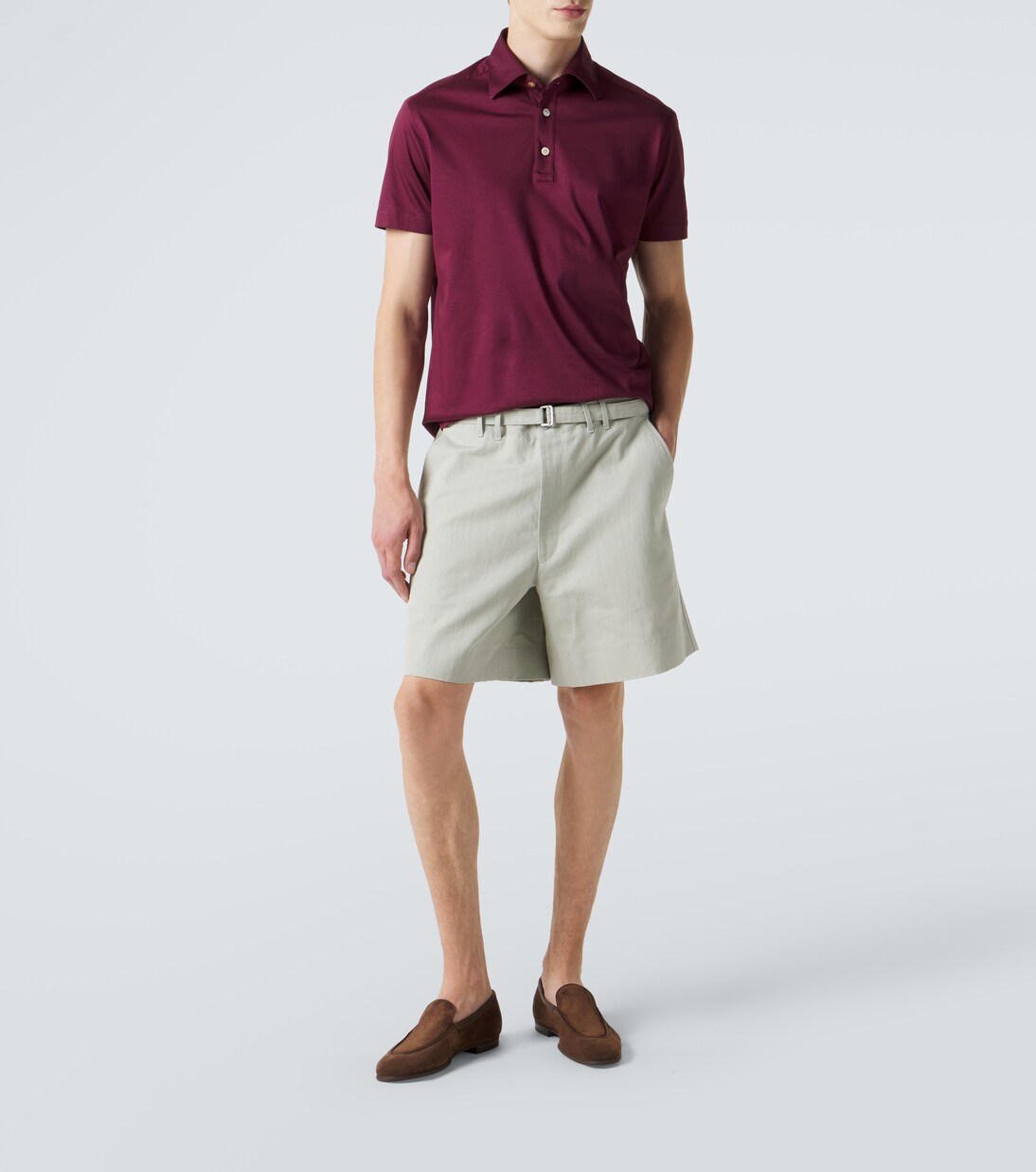 Cotton polo shirt | Kiton