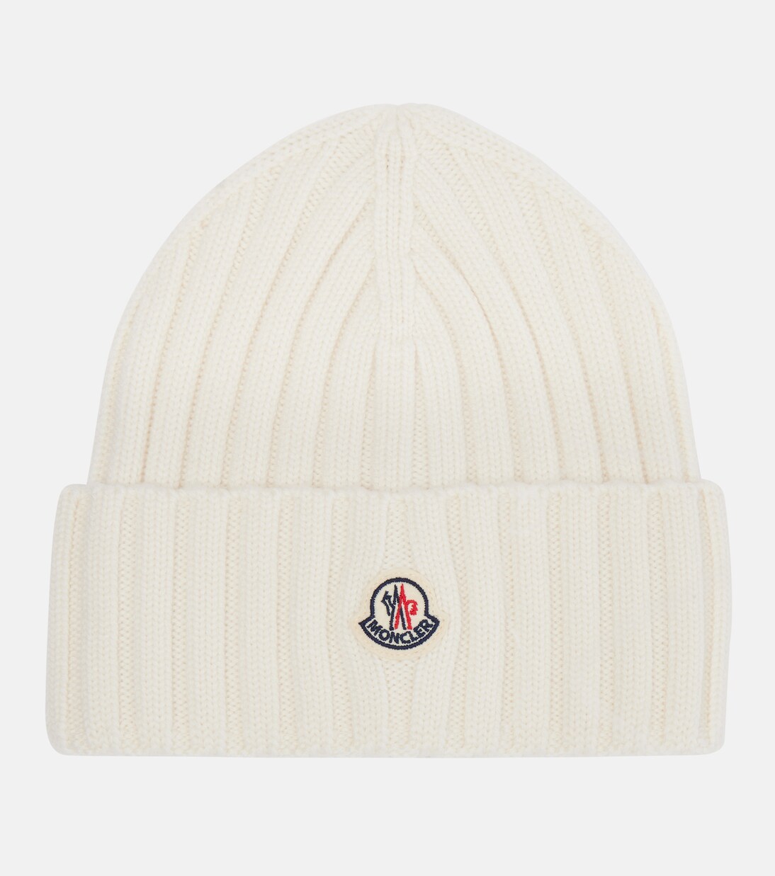 Logo virgin wool beanie | Moncler