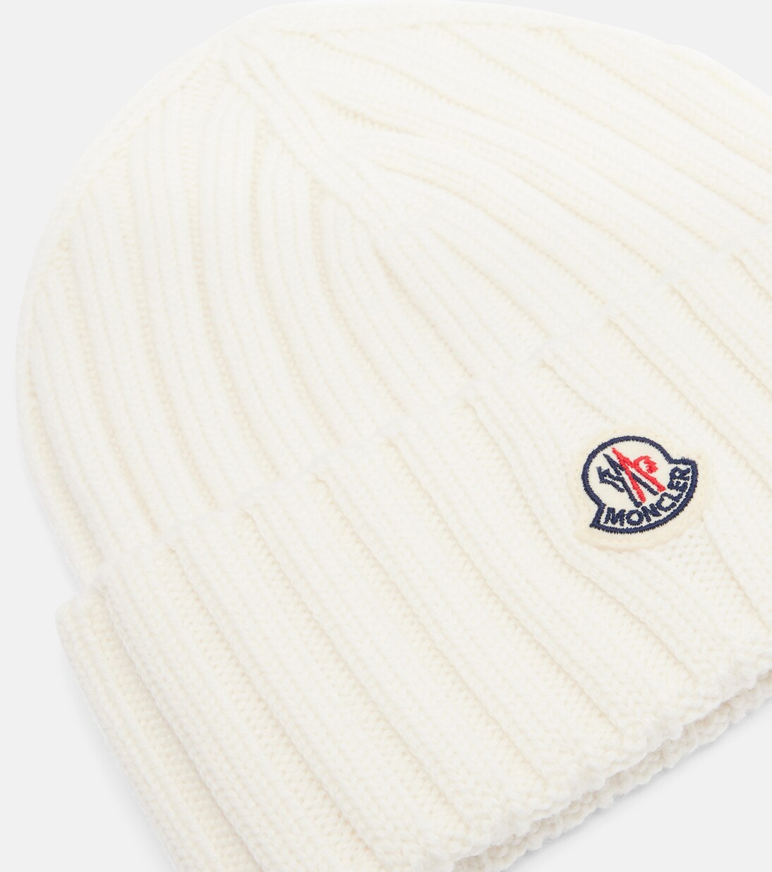Logo virgin wool beanie | Moncler
