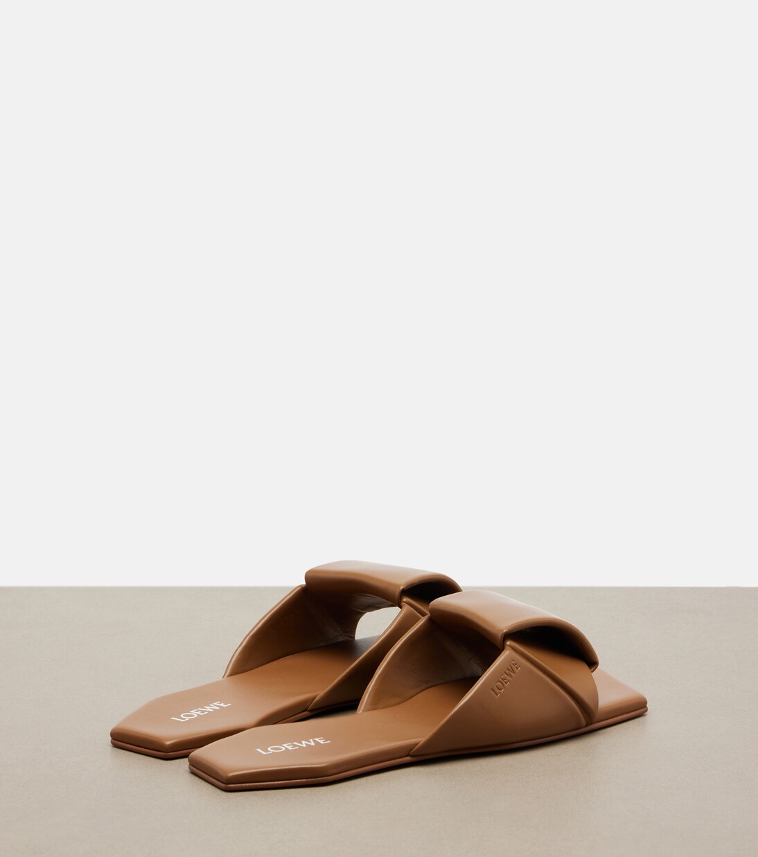 Mules Origami in pelle | Loewe