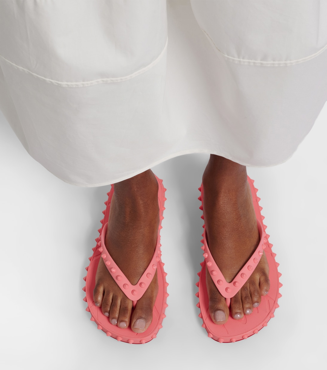 Super Loubi Flip spiked thong sandals | Christian Louboutin