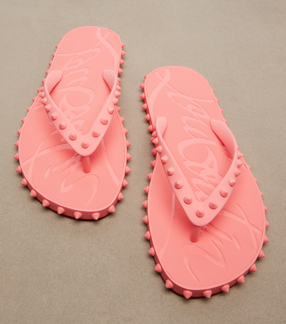 Super Loubi Flip spiked thong sandals | Christian Louboutin