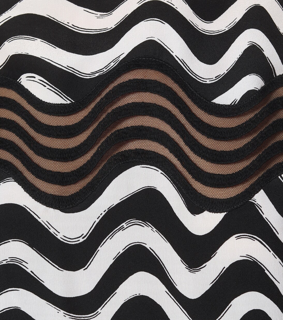 Blouse imprimée en soie | Stella McCartney