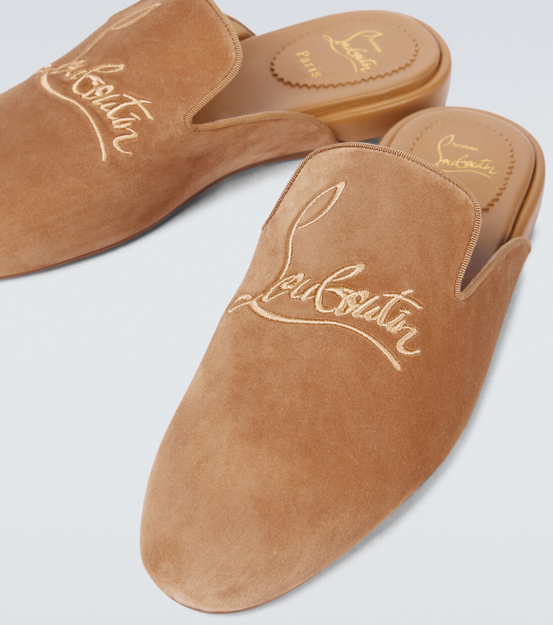 Navy Coolito Flat mules | Christian Louboutin