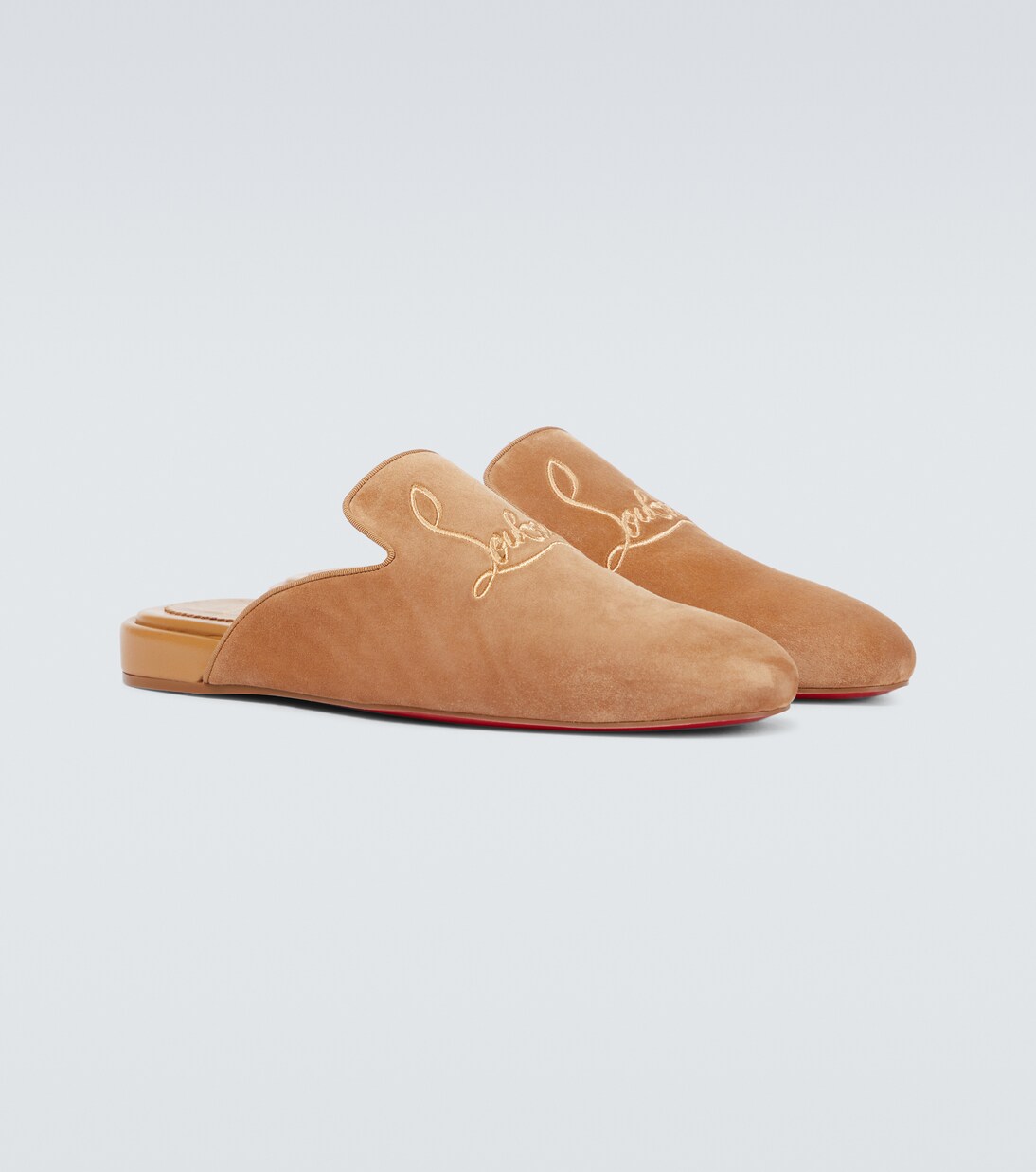 Navy Coolito Flat mules | Christian Louboutin