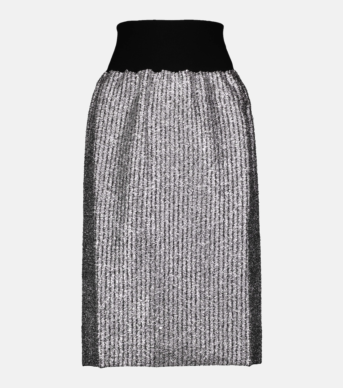 2 Moncler 1952 Lurex® wool-blend midi skirt | Moncler Genius