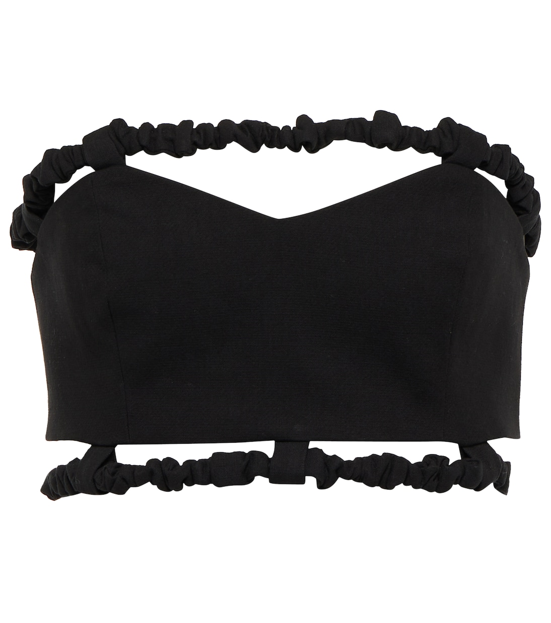 Cropped-Top aus Baumwolle | Ganni