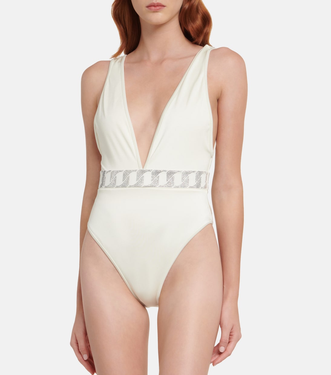 Verzierter Badeanzug | Balmain