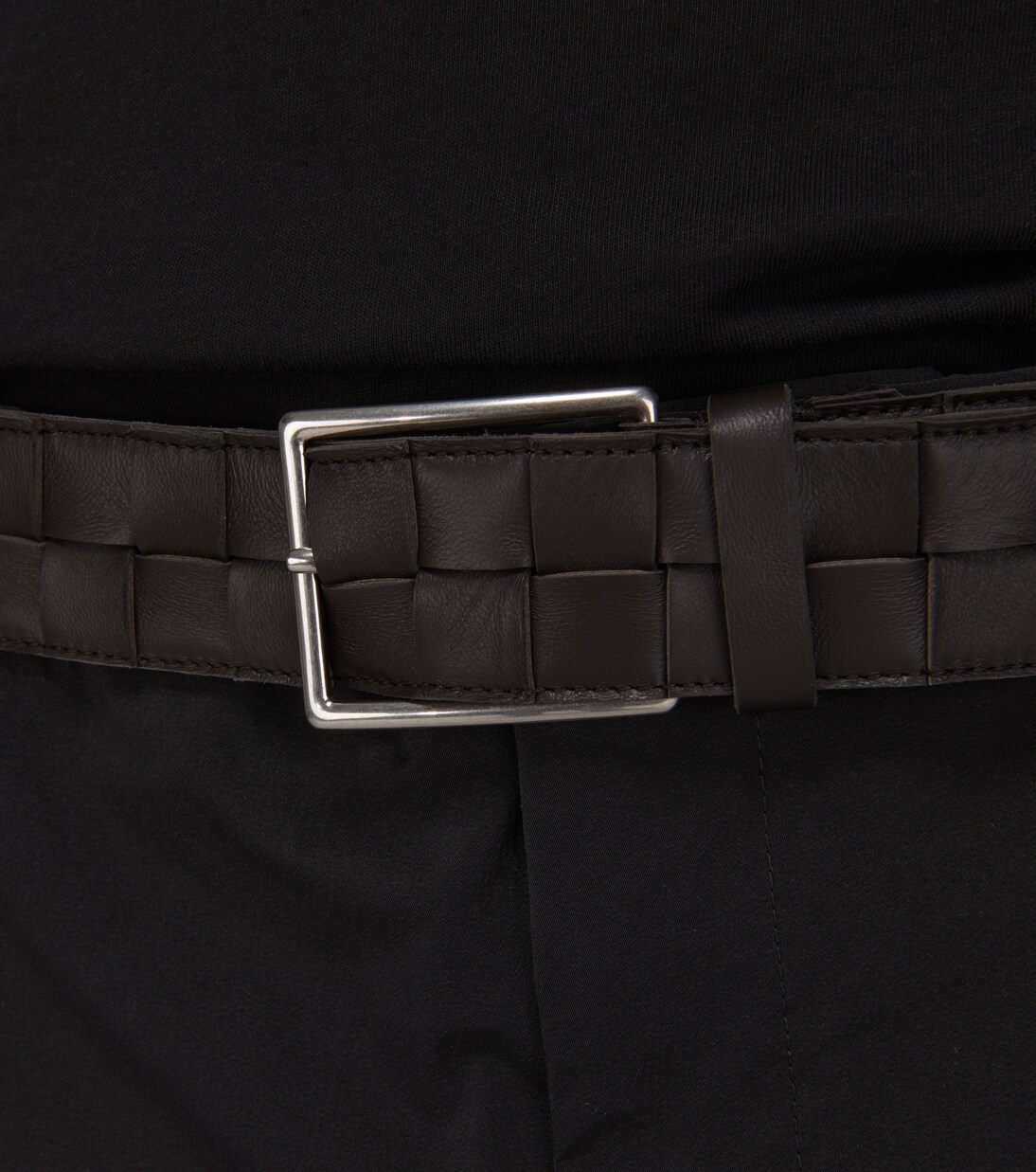 Maxi Intreccio leather belt | Bottega Veneta