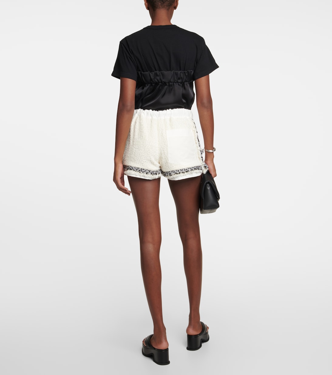 Shorts aus Tweed | Sacai