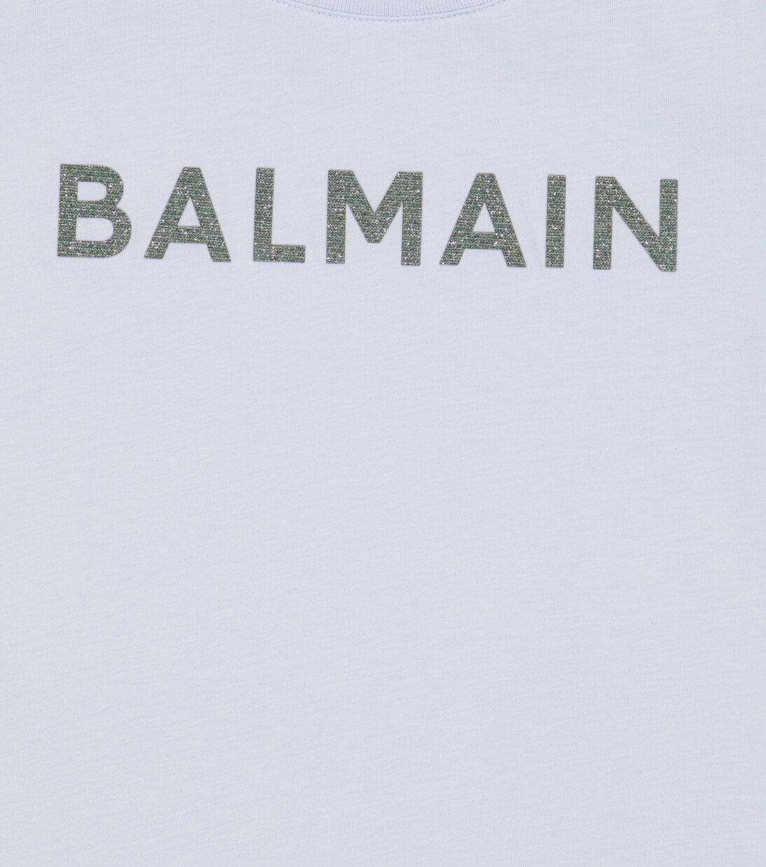 Logo cotton jersey T-shirt | Balmain Kids