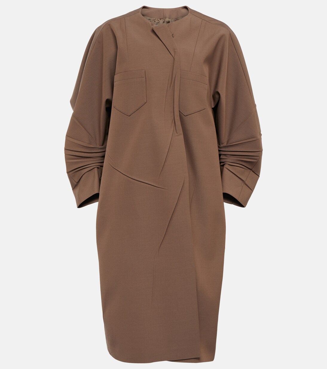 Asymmetric coat | Prada