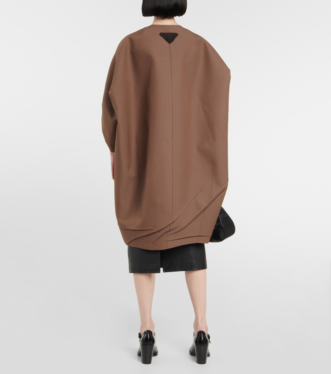 Asymmetric coat | Prada