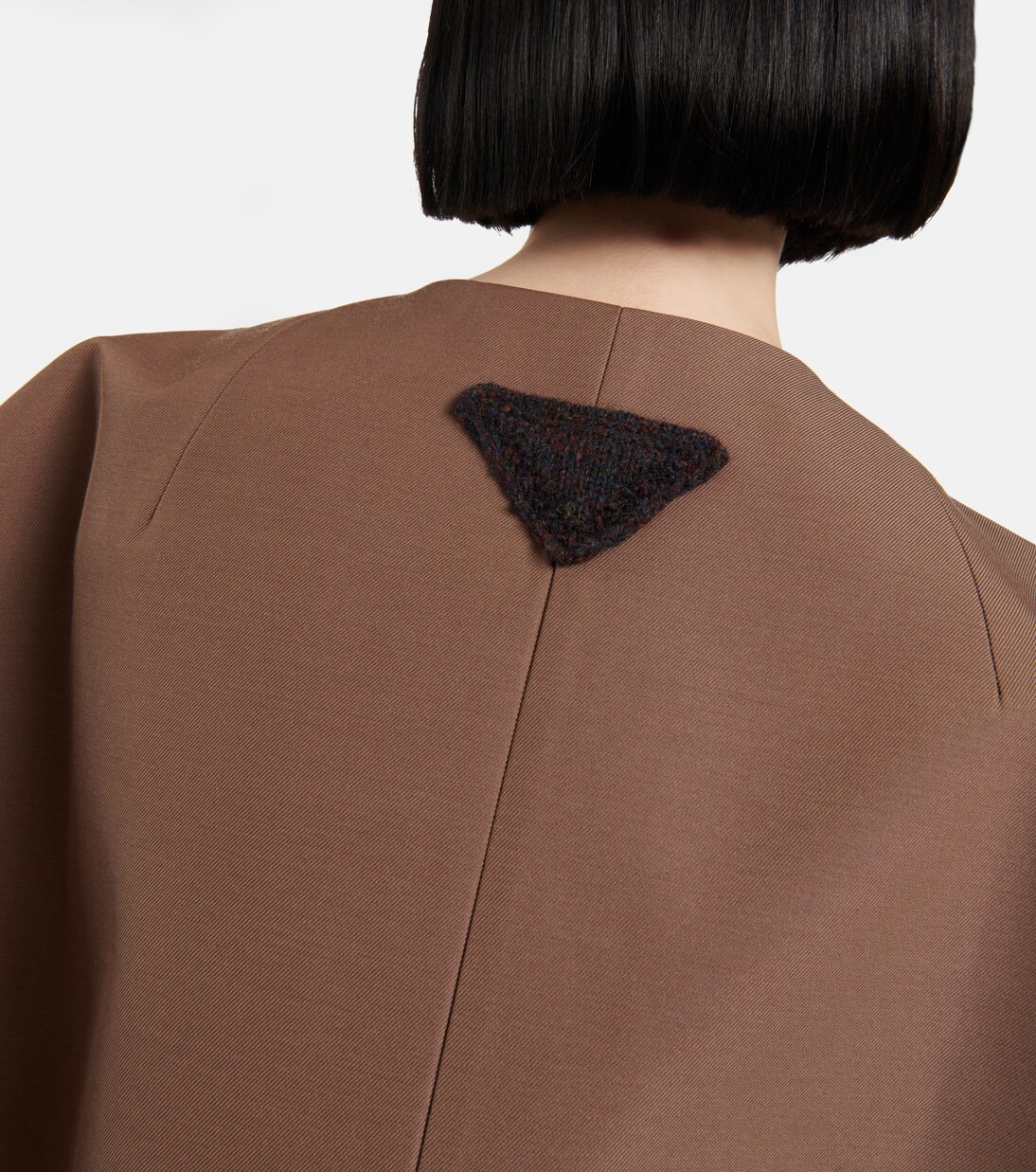 Asymmetric coat | Prada