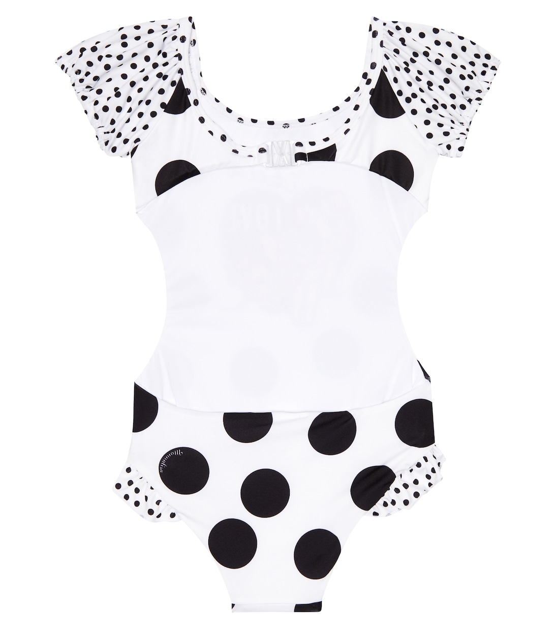 Jerry printed polka-dotted swimsuit | Monnalisa
