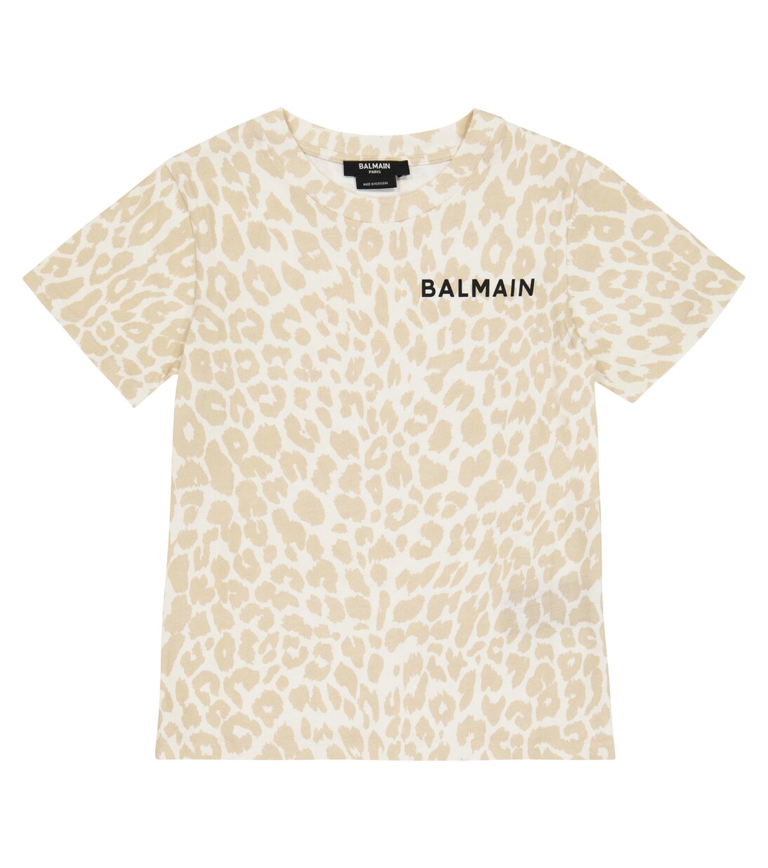 Leopard-print T-shirt | Balmain Kids