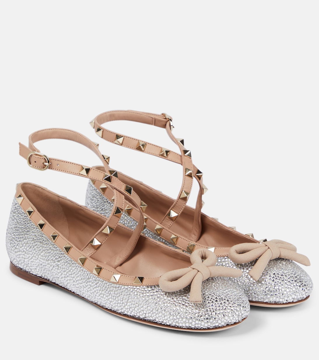 Ballerines Rockstud à ornements | Valentino Garavani