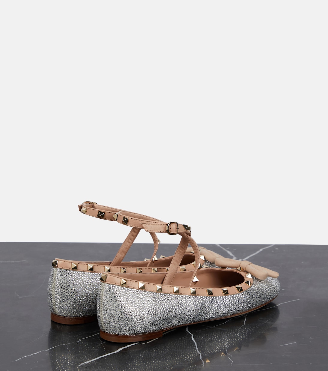 Ballerines Rockstud à ornements | Valentino Garavani