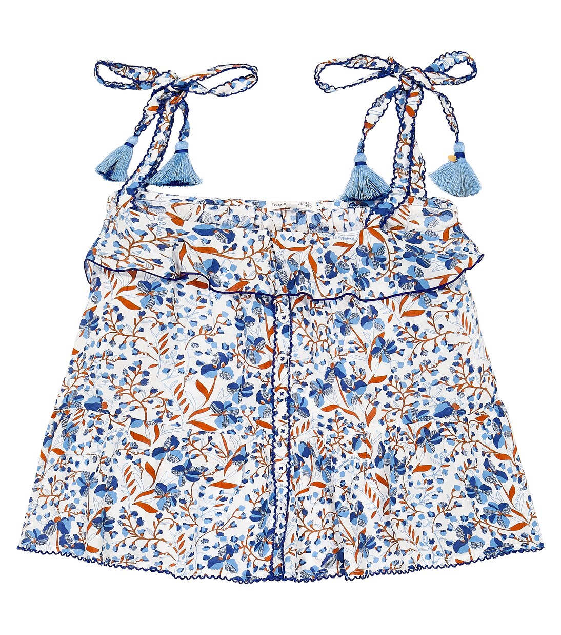 Astra floral top | Poupette St Barth Kids