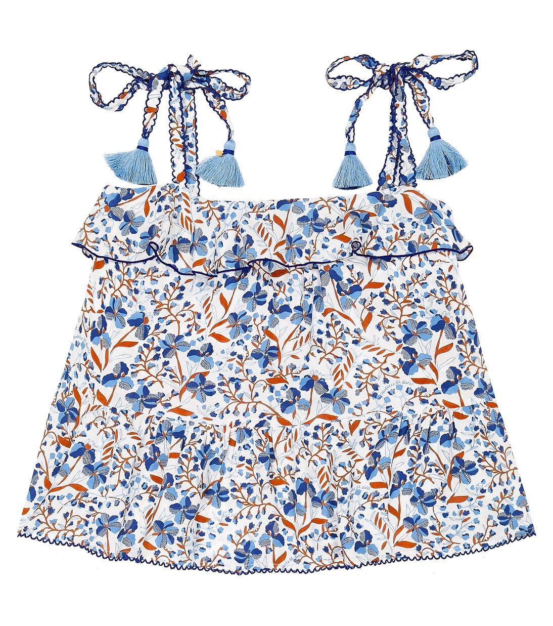 Astra floral top | Poupette St Barth Kids