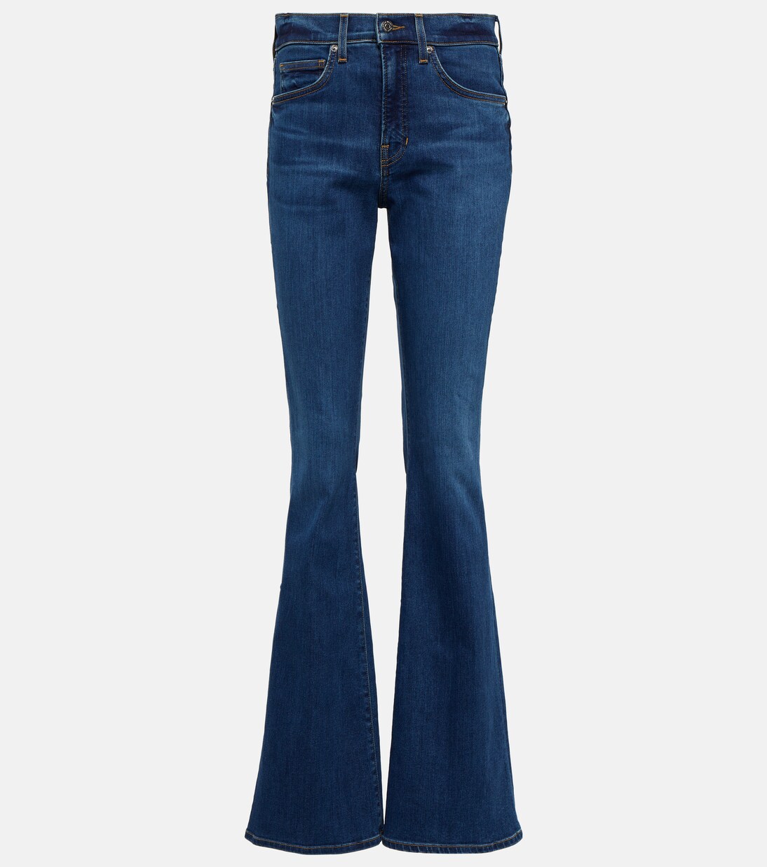 Jeans flared Beverly de tiro alto | Veronica Beard