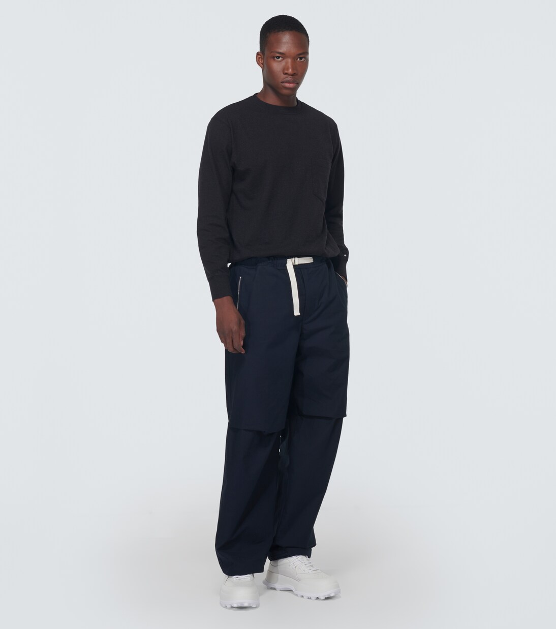 Semanado leather sneakers  | Jil Sander