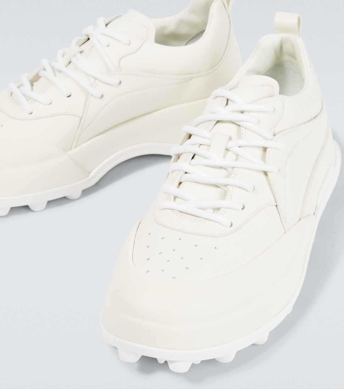 Semanado leather sneakers  | Jil Sander