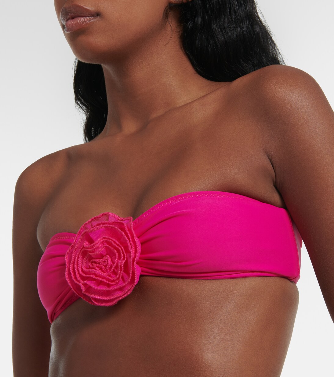 Haut de bikini bandeau Rose | Same