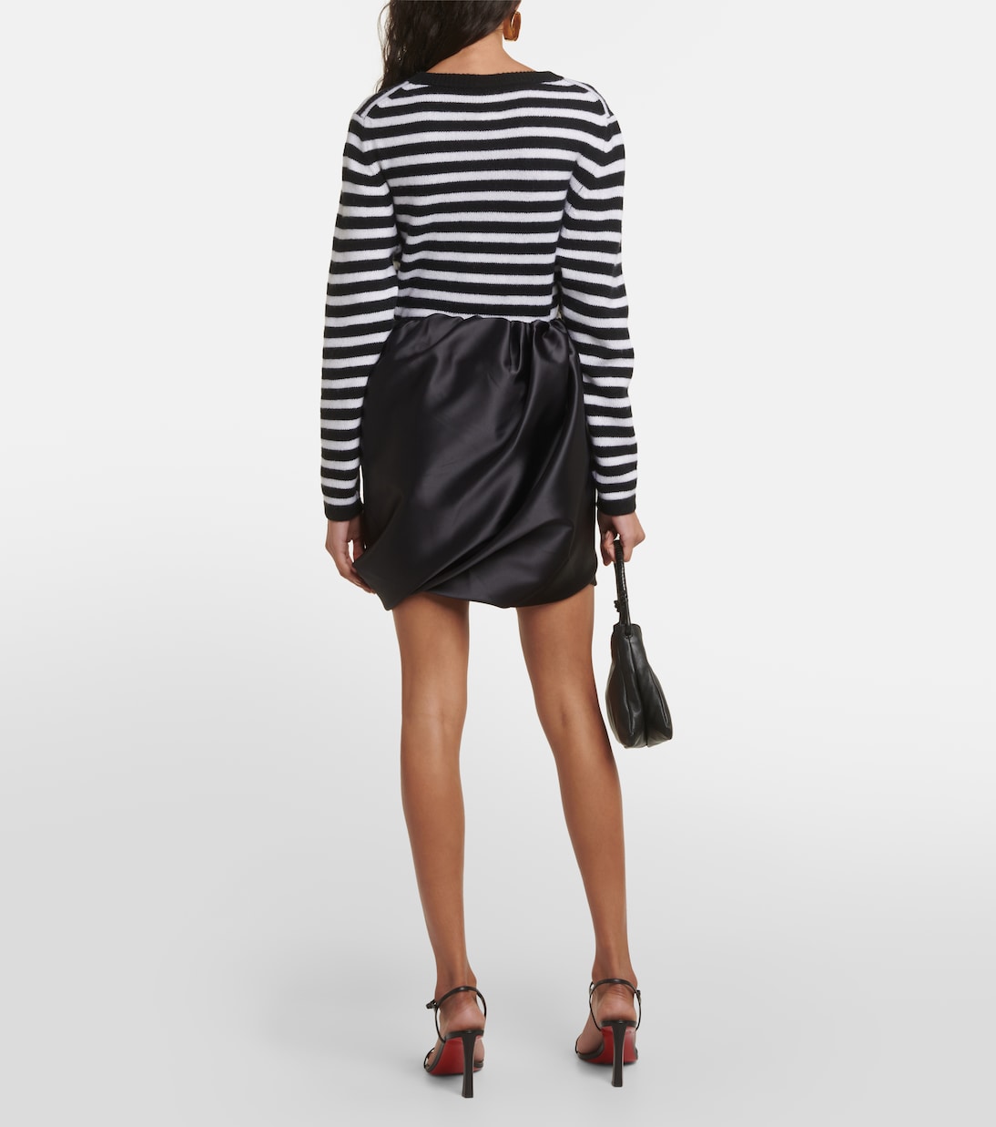 Minirock aus Satin | Ganni