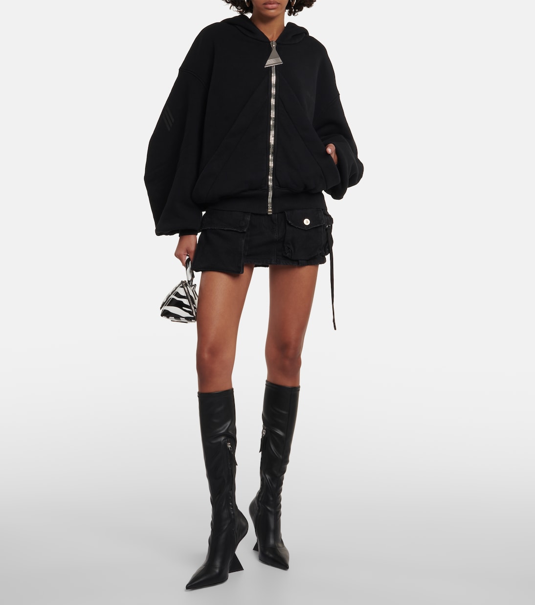 Low-Rise-Jeansrock | The Attico