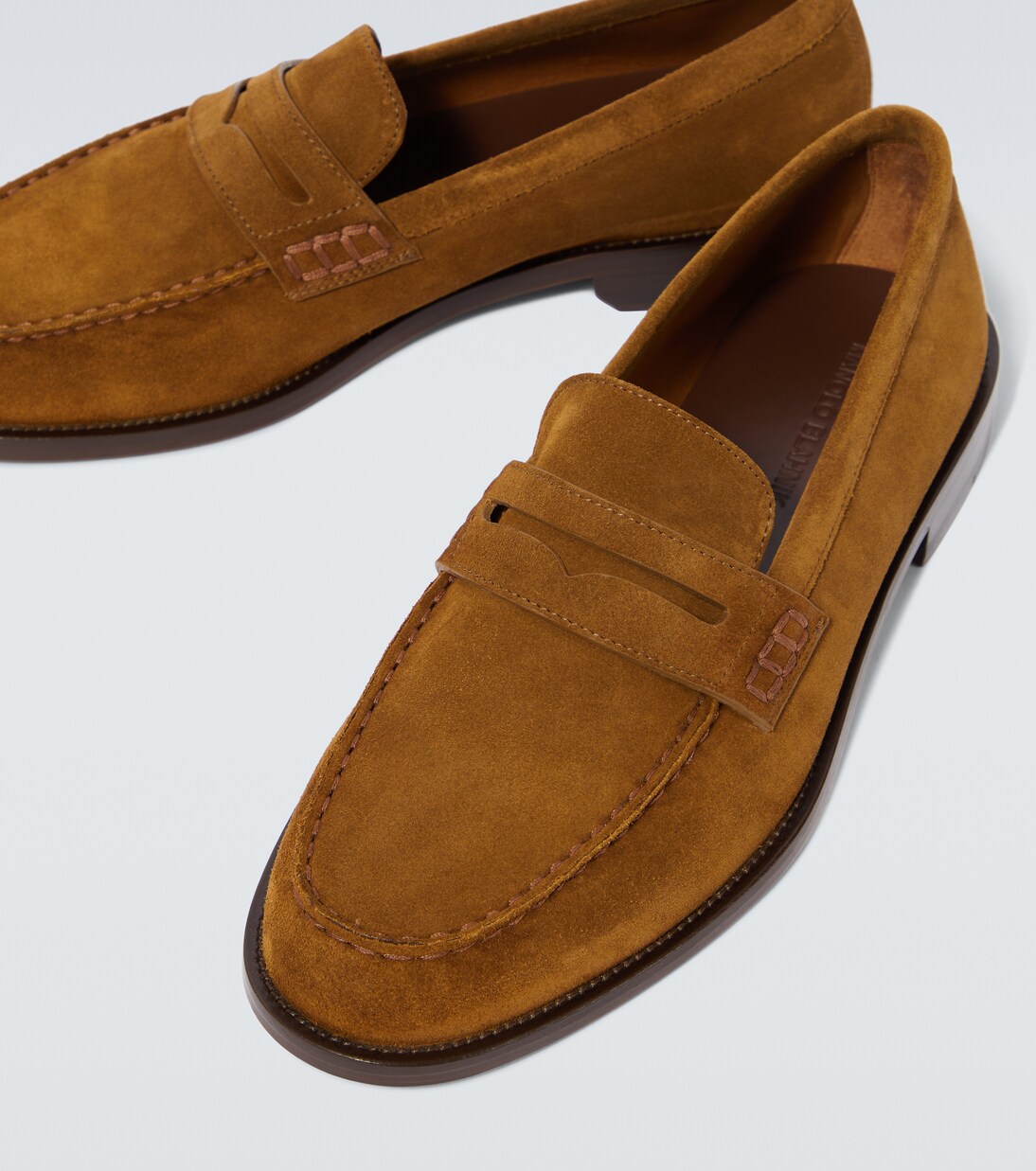 Mocassins Perry en daim | Manolo Blahnik