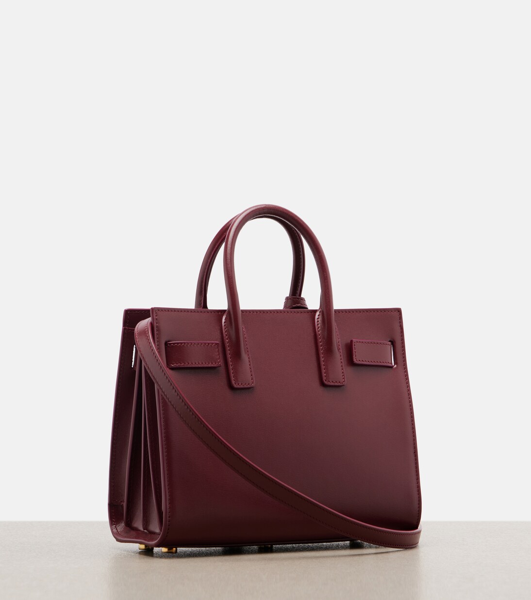 Sac De Jour Nano leather tote bag | Saint Laurent