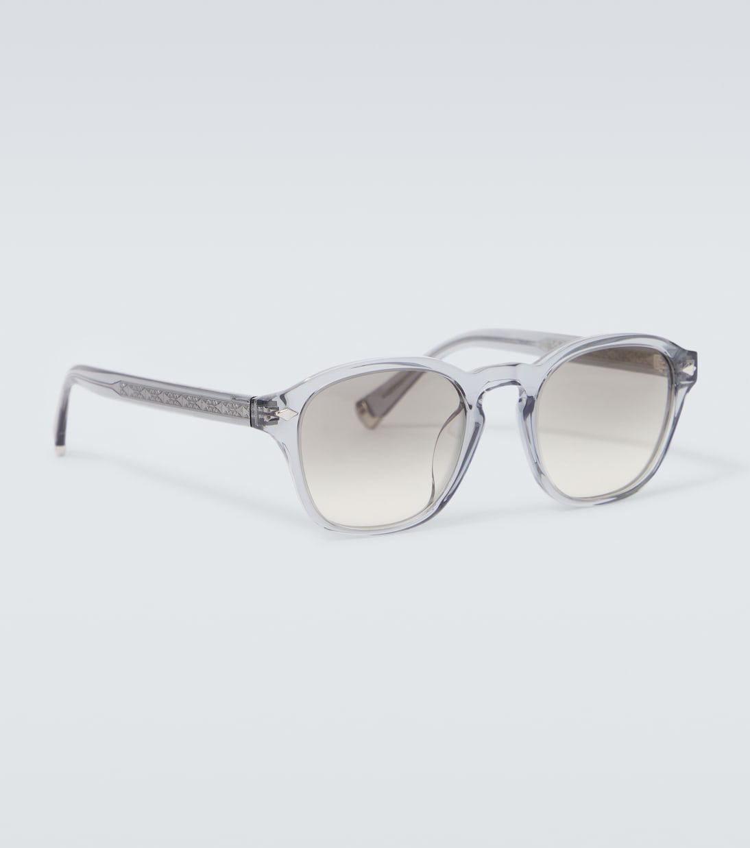 Runde Sonnenbrille Intarsia Rays | Brunello Cucinelli