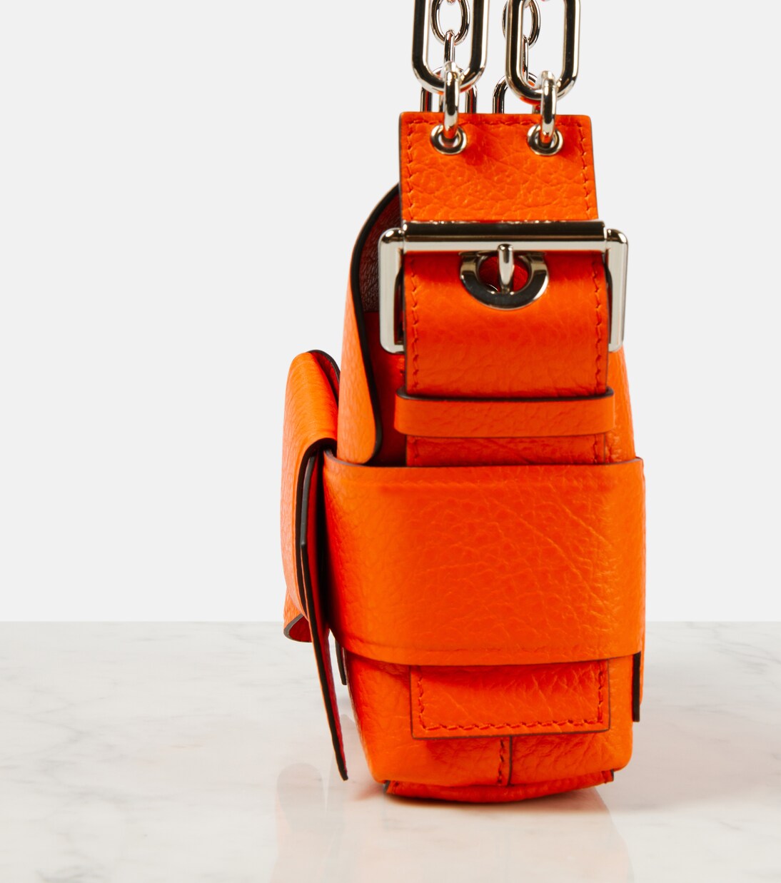 Schultertasche Musubi aus Leder | Acne Studios