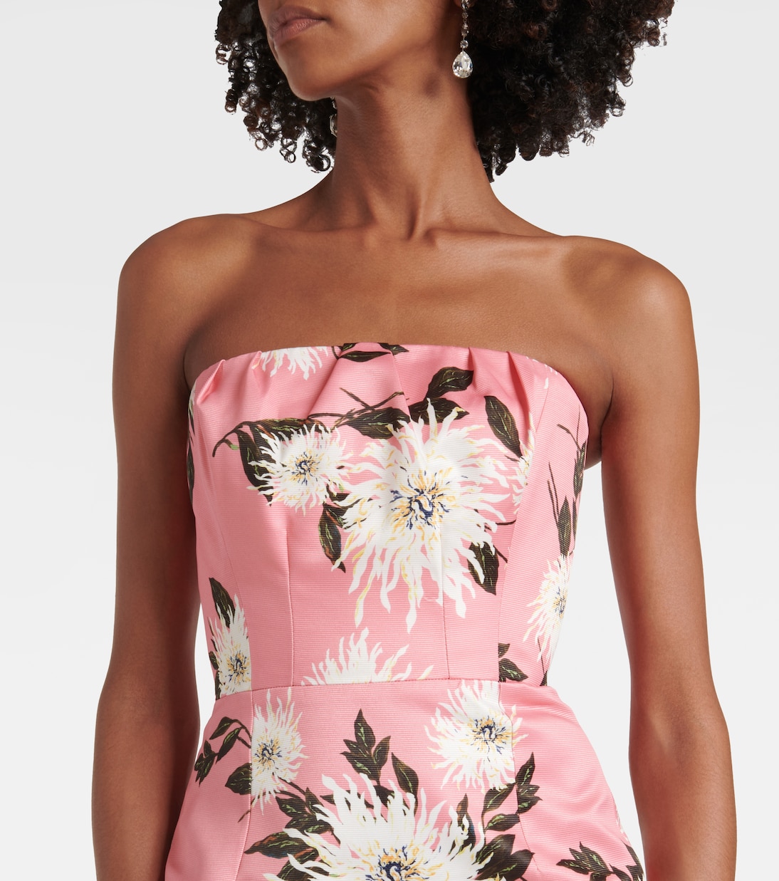 Robe longue Emine à fleurs | Emilia Wickstead