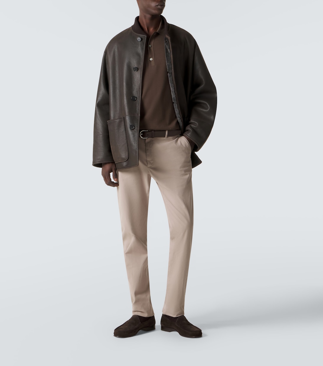 Gerade Hose aus einem Baumwollgemisch | Zegna