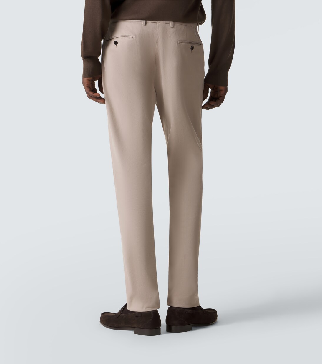 Gerade Hose aus einem Baumwollgemisch | Zegna