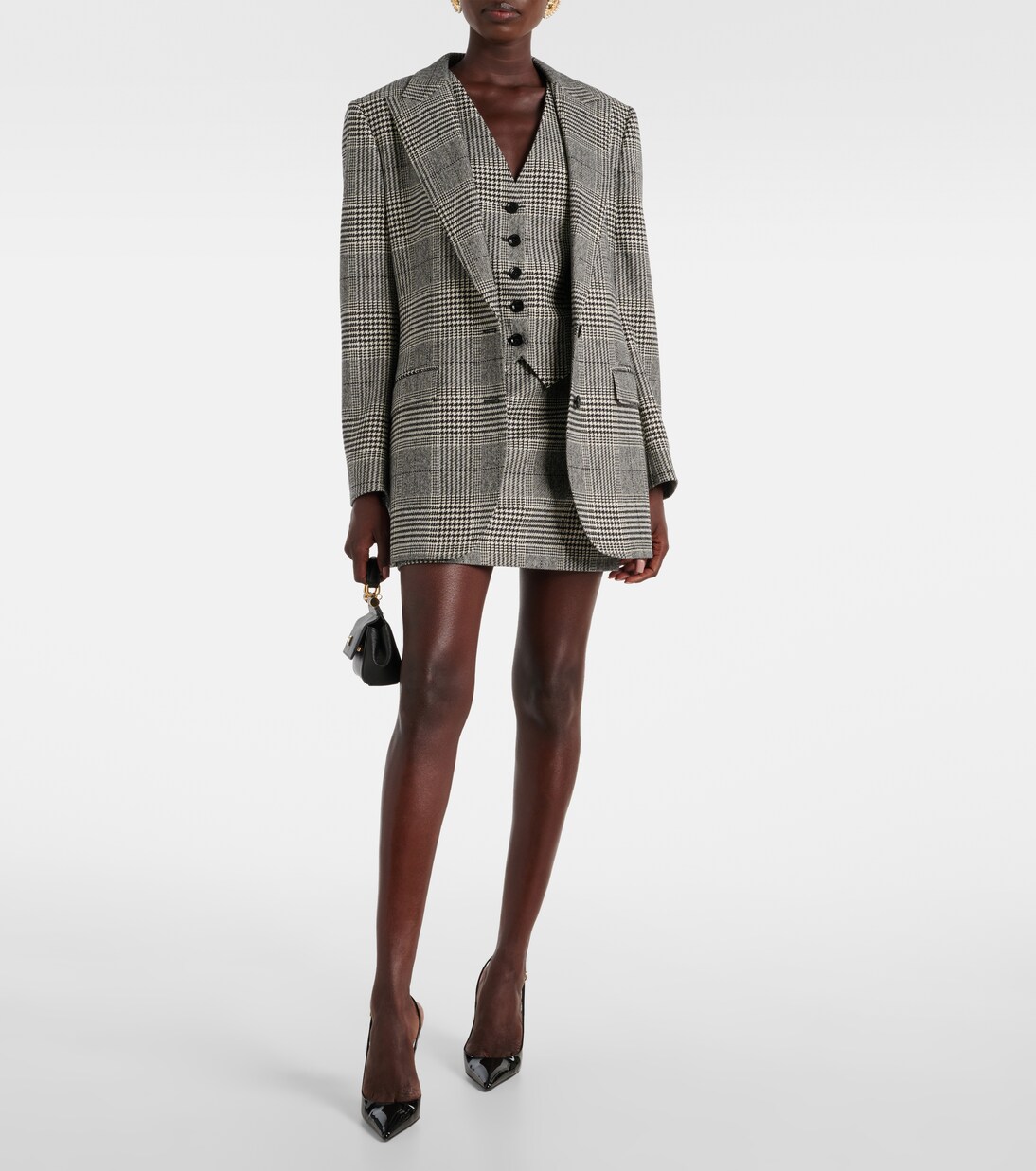 Minirock aus Wolle und Kaschmir | Dolce&Gabbana