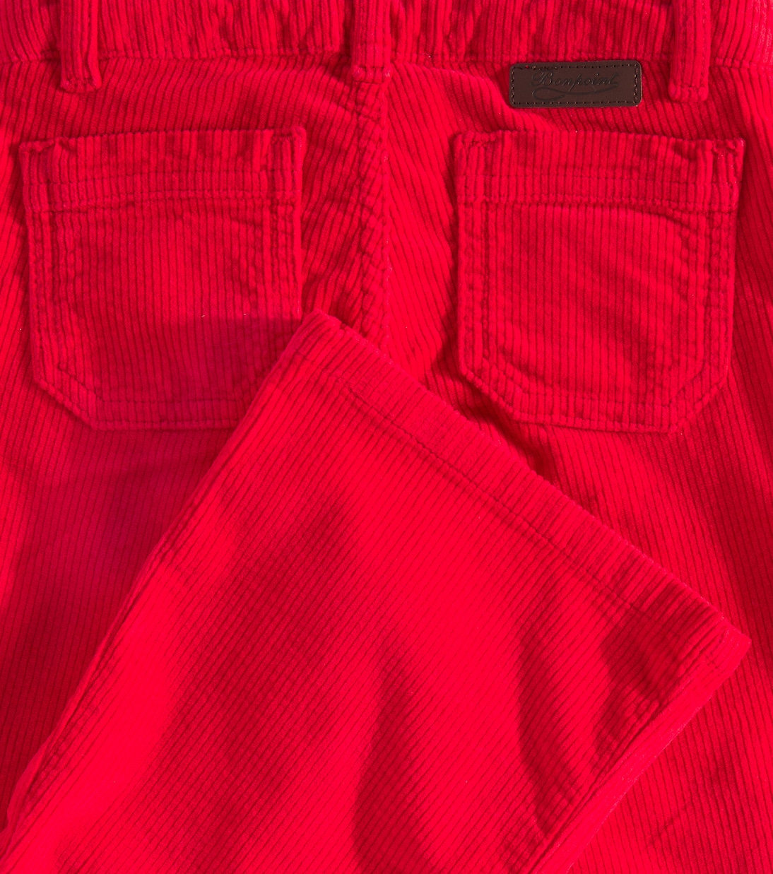 Junon cotton corduroy flared pants | Bonpoint