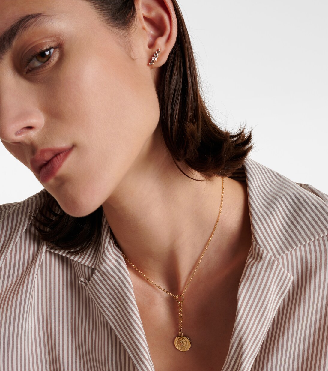 Collier Strength en or 18 ct et diamants | FoundRae